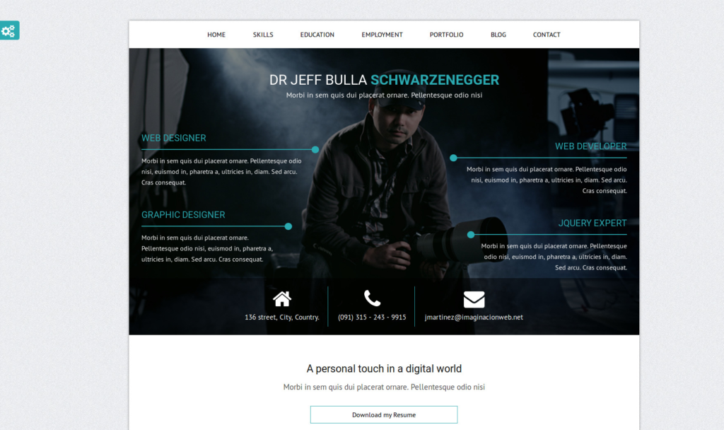 9. Card – Bootstrap template
