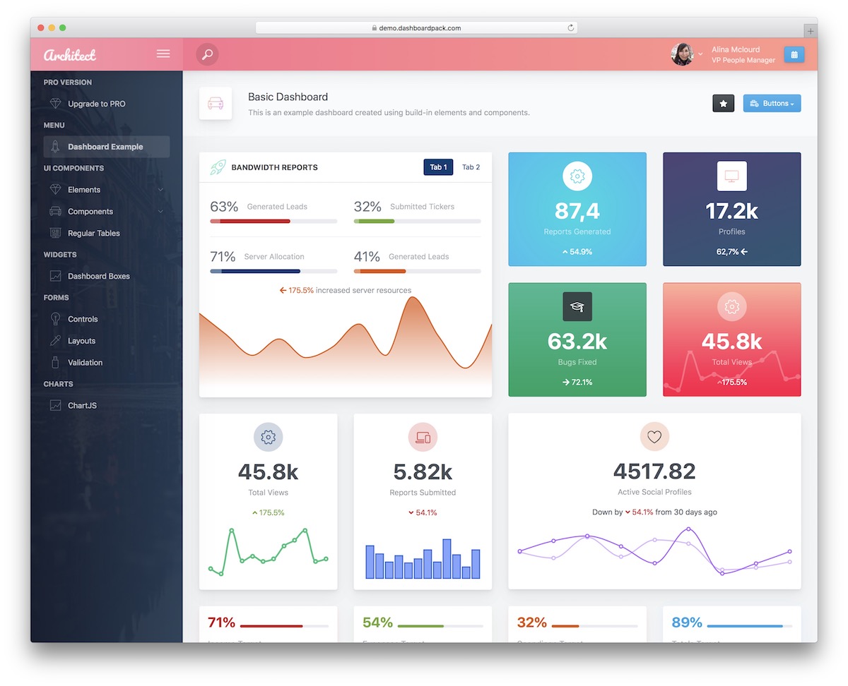 shadcn ui templates